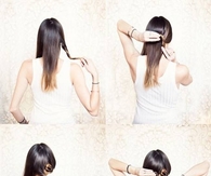 DIY Three Twisted Buns