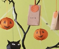 Bewitching halloween tree decorations