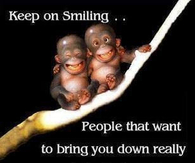 keep on smiling