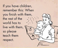 teach your children respect