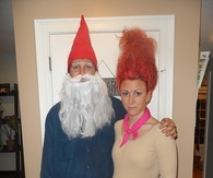 Treasure troll and garden gnome