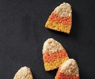 Candy corn rice krispies treats