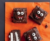 Scaredy cat brownies