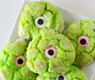 Gooey Monster Eye Cookies