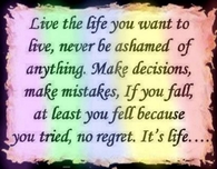 Live the life you want