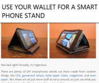 DIY Smart Phone Stand