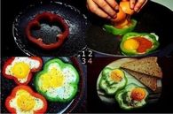 DIY Flower Shaped Eggs