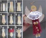 DIY Winter Angel