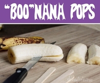 DIY Boo Nana Pops