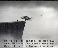 be who you are