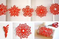 Christmas snowflakes