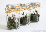 Skeletons in a jar