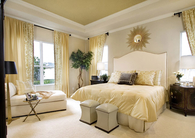 Cream bedroom decor