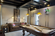 Perfect man cave