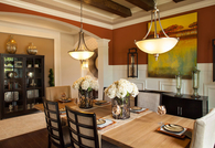 Chic dining room