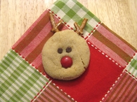 Peanut butter reindeer cookies
