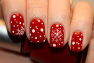 Snowflake nails
