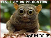 on medication