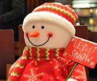 Let it snow snowman