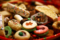 Christmas cookies and treats