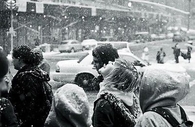 Eating snowflakes