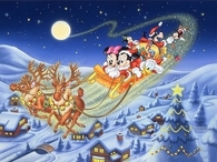 Mickey Mouse Santa Claus