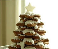 Gingerbread christmas tree