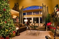 Christmas living room