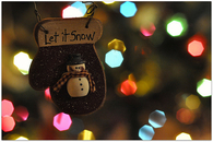 Let it snow mitten