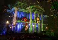Disney's Nightmare before Christmas Mansion Night