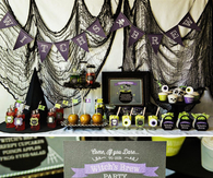 Witch's brew theme party
