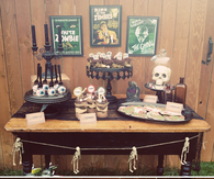 Vintage zombie party