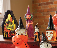 Halloween wax candles