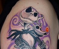 Jack Skellington tattoo