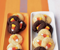 Candy corn cookies