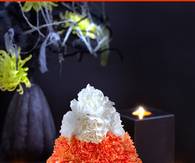 Candy corn flower