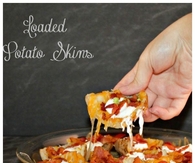DIY Loaded Potatoe Skins