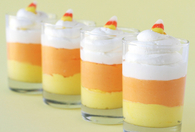Candy Corn Mousse Chillers