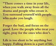 Lifes to short to be anything but happy