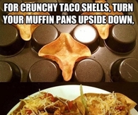 For crunchy taco shells