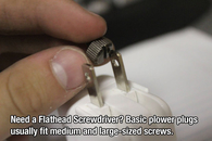 Need a flathead screwdriver?