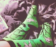 Bats and ghosts socks