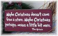 Maybe Christmas perhaps means a little bit more