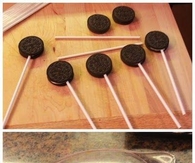 White Chocolate Oreo Snowmen