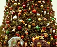 Disneyland christmas tree