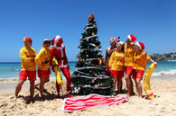 Christmas at the beach