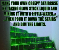 Make your own creepy staircase