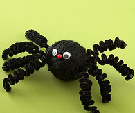 Yarn wrapped spider