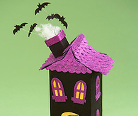 Haunted house luminary