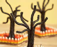Haunted forest centerpiece